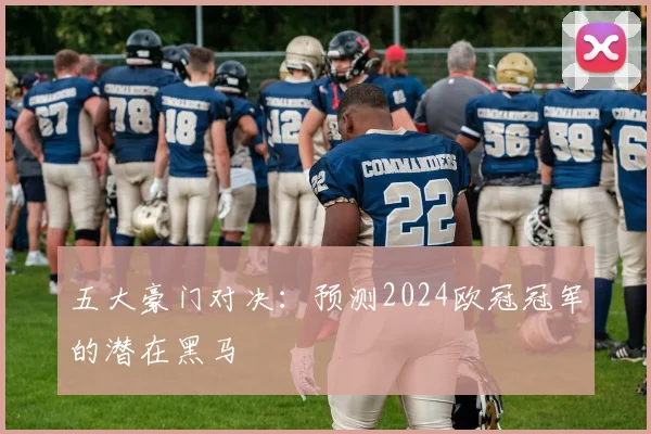 五大豪门对决：预测2024欧冠冠军的潜在黑马